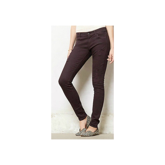 NWT KORAL DESTROYED SKINNY JEANS LEGGINGS $235!!! - Picture 2 of 4